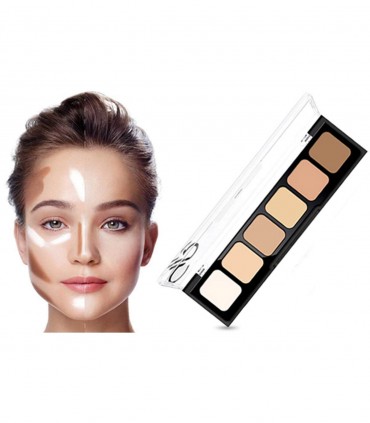 پالت کانسیلر کرمی گلدن رز 02 MEDIUM TO DARK  نمونه