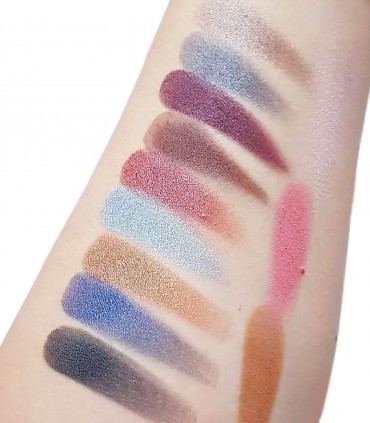 پالت سایه چشم و هایلایتر گلدن رز مدل City Style شماره 01 تست