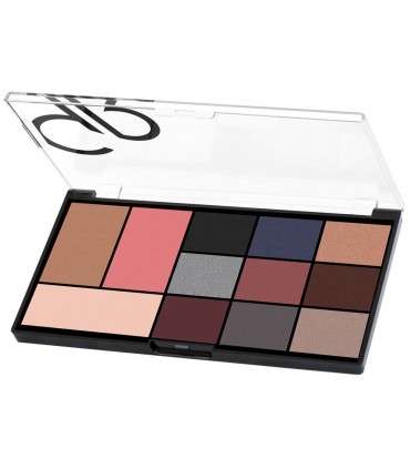 پالت سایه چشم و هایلایتر گلدن رز مدل City Style شماره 02