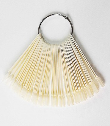 پالت طراحی ناخن سوییچی ۵۰ عددی مدل هلالی شیری 1