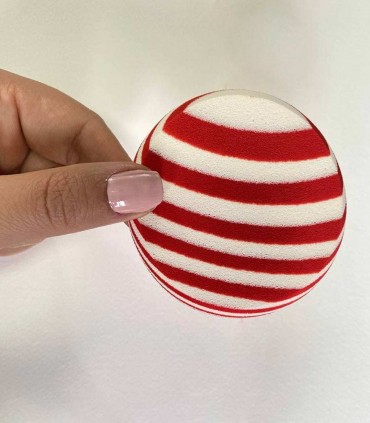 پد آرایشی راه راه گرد بزرگ۱