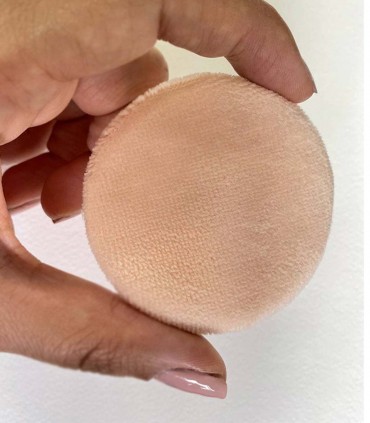 پد آرایشی طرح دار 2 تایی۲