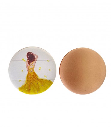 پد آرایشی عروسکی دوتایی55