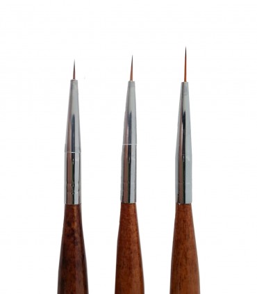 ست قلم طراحی 3 عددی چوبی