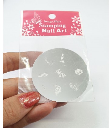 شابلون فلزی کوچک ناخن شماره B98