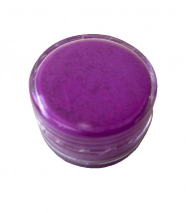 پودر کاشت ناخن شب تاب رنگ بنفش2