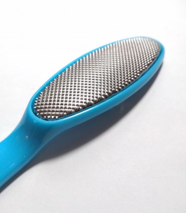 رنده و سوهان کف پا بیضی آبی زوم