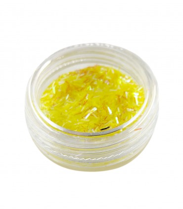 لمه ناخن رنگ زرد