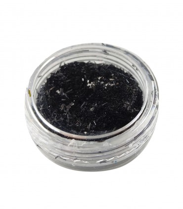 لمه طراحی ناخن رنگ مشکی