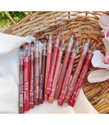 رژ لب مدادی مات فلورمار شماره ۴۰۷ درب