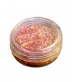 لمه طراحی ناخن رنگ قرمز روشن