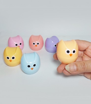 بالم لب طرح جغد نارنجی دست