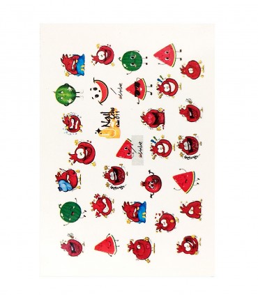 لنز ناخن مدل شب یلدا 5