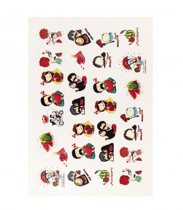 لنز ناخن شب یلدا عاشقانه