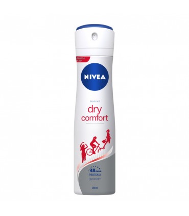 اسپری دئودورانت زنانه نیوآ مدل Dry Comfort