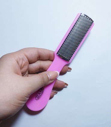 رنده و سوهان کف پا صورتی ZAM دست