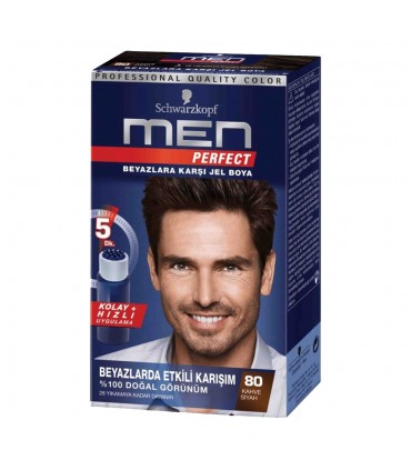 کیت رنگ موی مردانه من پرفکت Men Perfect شماره 80