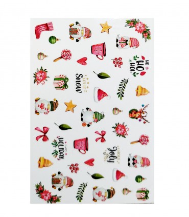 لنز ناخن مدل کریسمس 2