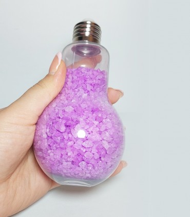 نمک دریایی لامپی بنفش دست