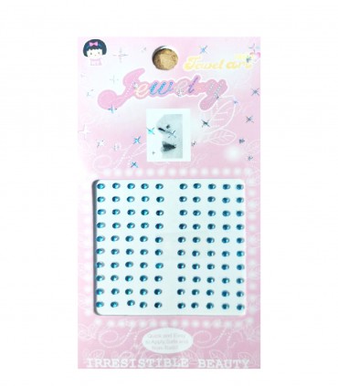 نگین بینی چسب دار آبی