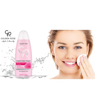 تونیک پاک کننده صورت گلدن رز صورت