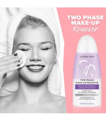 پاک کننده آرایش دو فاز گلدن رز صورت