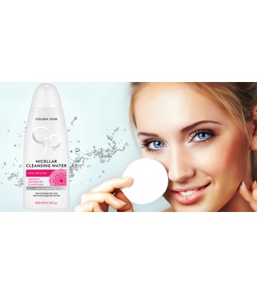 آب پاک کننده میسلار گلدن رز صورت