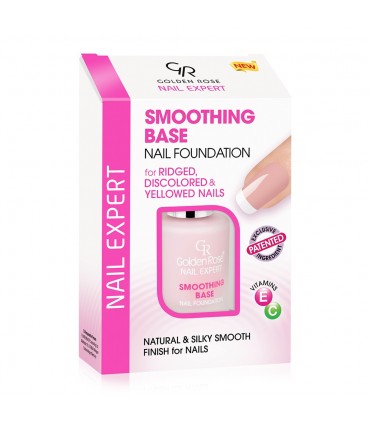 لاک تقویت کننده ناخن گلدن رز مدل Nail Expert Smoothing Base Nail Foundation