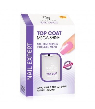 تاپ کت گلدن رز مدل Mega Shine