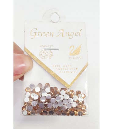 نگین ناخن سواروسکی رزگلد 1