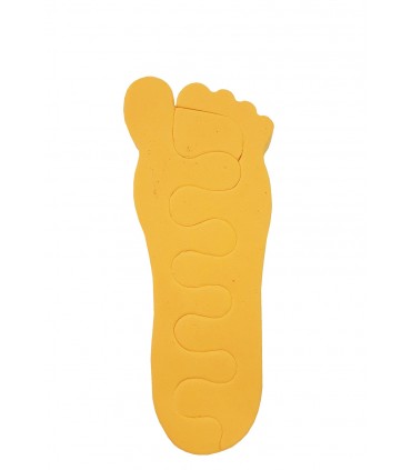 پد جداکننده انگشتان پا رنگ نارنجی