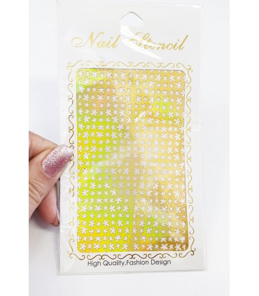 شابلون کاغذی طراحی ناخن کد K077