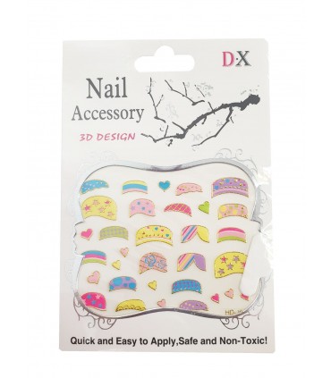 استیکر سه بعدی ناخن HC-836E شماره 3