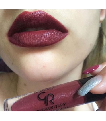 رژ لب مایع مات گلدن رز Long Stay Liquid Matte شماره 12 جدید