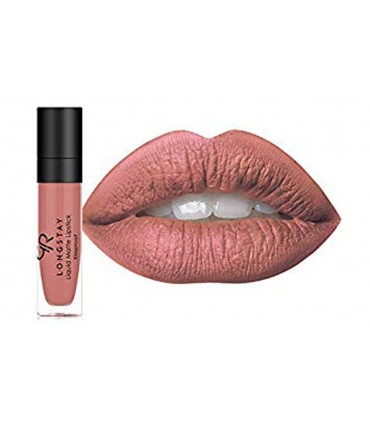 رژ لب مایع مات گلدن رز Long Stay Liquid Matte شماره 17 لب