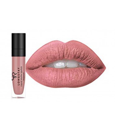 رژ لب مایع مات گلدن رز Long Stay Liquid Matte شماره 20 لب