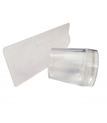 مهر ناخن بزرگ (استمپ) همراه با شابلون