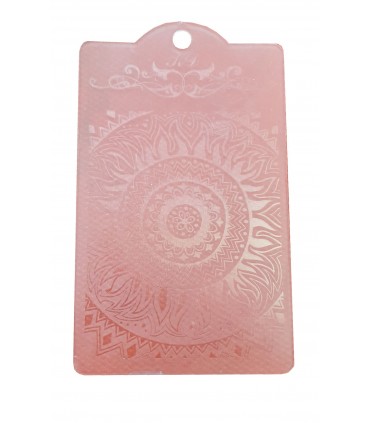 مهر ناخن بزرگ (استمپ) همراه با شابلون  جدا