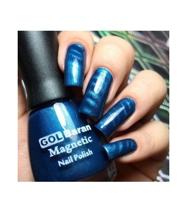 لاک ناخن مغناطیسی گلباران شماره 173 با دست