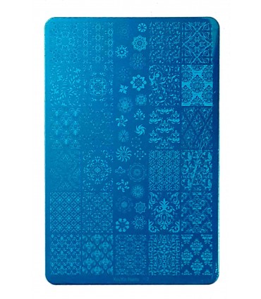 شابلون فلزی ناخن بزرگ شماره XiuYa Nails 07 بی دست