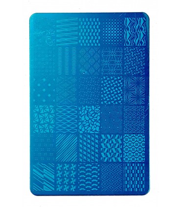 شابلون فلزی ناخن بزرگ شماره XiuYa Nails 20