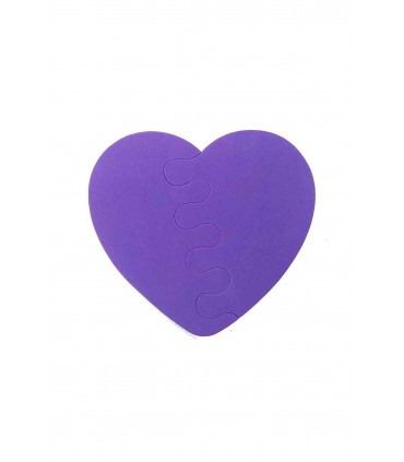 پد جداکننده انگشتان پا طرح قلب