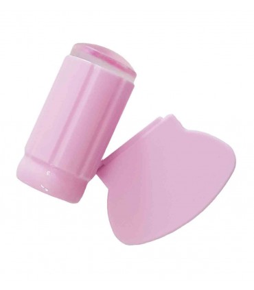 مهر ناخن (استمپ) رنگ صورتی