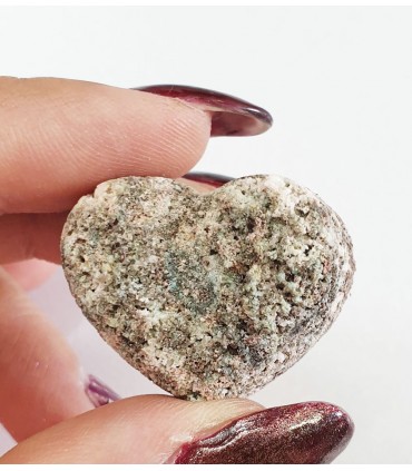 کوکتل مانیکور قلبی ذغالی با دست