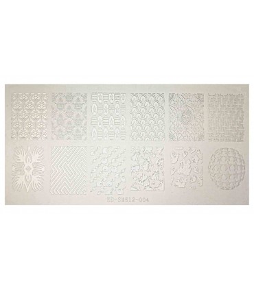 شابلون پلاستیکی ناخن شماره KD004