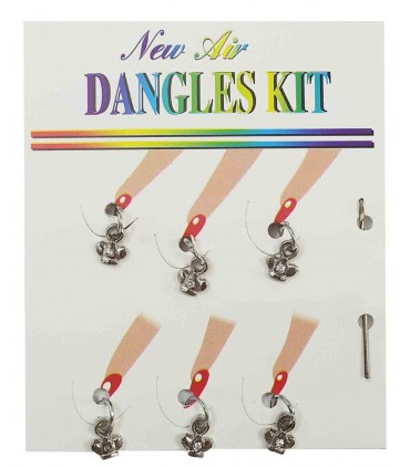 آویز ناخن طرح تاج