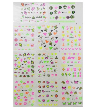 لنز سه بعدی ناخن Yg078