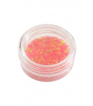 دیزاین شوگر ناخن طرح خاویار صورتی