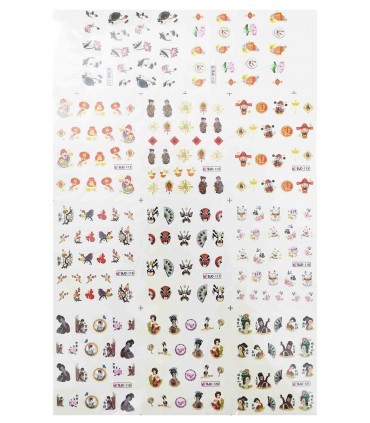 لنز سه بعدی ناخن شماره B111