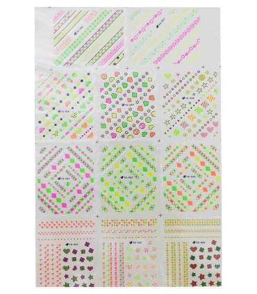 لنز سه بعدی ناخن شماره YG056